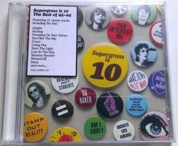 CD Supergrass: Supergrass Is 10. The Best Of 94-04