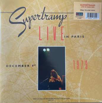 2LP Supertramp: Live In Paris 1979 CLR