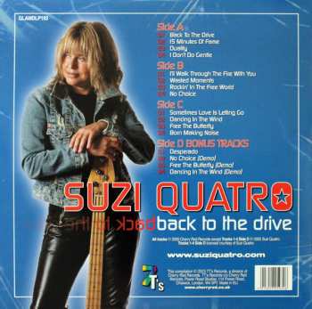 2LP Suzi Quatro: Back To The Drive CLR