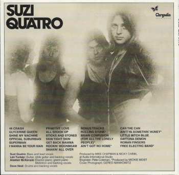 7CD/DVD/Zestaw pudełkowy Suzi Quatro: The Rock Box 1973-1979 The Complete Recordings