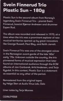 LP Svein Finnerud Trio: Plastic Sun