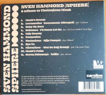 CD Sven Hammond: Sphere - A Tribute To Thelonious Monk