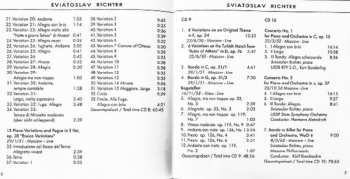 12CD/Zestaw pudełkowy Ludwig van Beethoven: Sviatoslav Richter Plays Beethoven