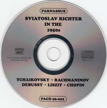 2CD Sergei Prokofiev: Sviatoslav Richter In The 1950s