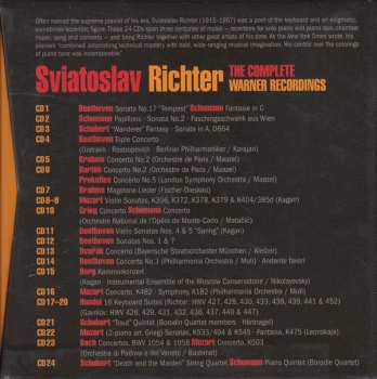 24CD/Zestaw pudełkowy Sviatoslav Richter: The Complete Warner Recordings