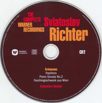 24CD/Zestaw pudełkowy Sviatoslav Richter: The Complete Warner Recordings