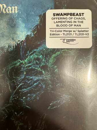 LP Swampbeast: Offering Of Chaos, Lamenting In The Blood Of Man CLR