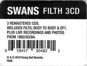 3CD Swans: Filth DLX