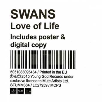LP Swans: Love Of Life