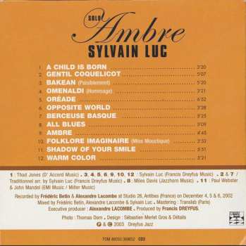 3CD/Zestaw pudełkowy Sylvain Luc: 3 Original Album Classics