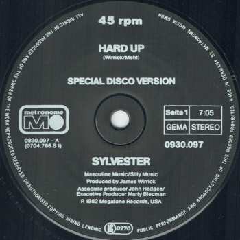 LP Sylvester: Hard Up