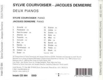 CD Sylvie Courvoisier: Deux Pianos