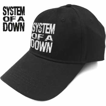 Merch System Of A Down: Czapka bejsbolowa Stacked Logo System Of A Down