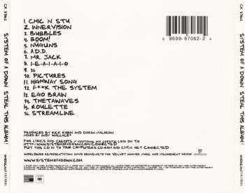 CD System Of A Down: Steal This Album!