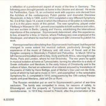 CD Karol Szymanowski: Harnasie • Mandragora • Étude