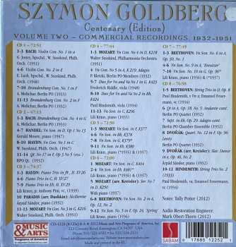8CD/Zestaw pudełkowy Szymon Goldberg: Centenary Edition Volume Two. Commercial Recordings 1932-1951