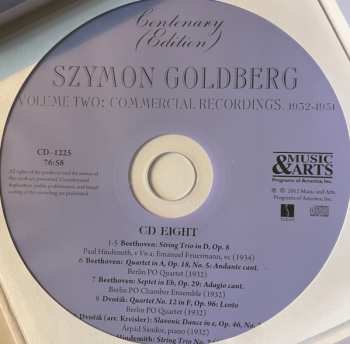 8CD/Zestaw pudełkowy Szymon Goldberg: Centenary Edition Volume Two. Commercial Recordings 1932-1951