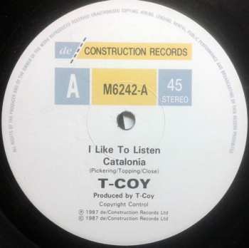 LP T-Coy: I Like To Listen / Catalonia / Da Me Mas