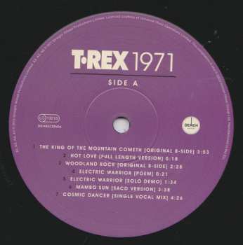 2LP T. Rex: 1971