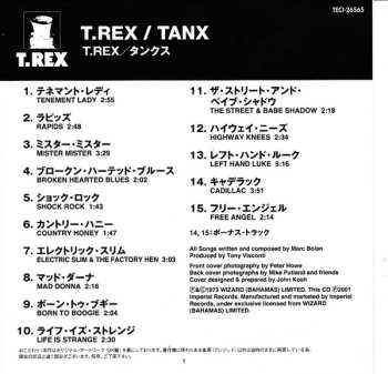 CD T. Rex: Tanx