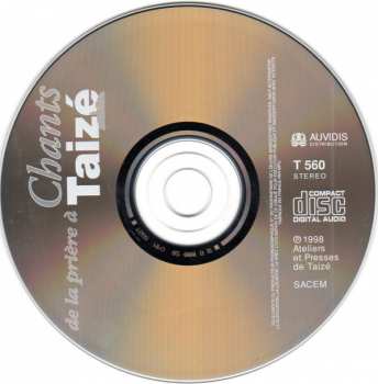 CD Taizé: Chants De La Prière A Taizé