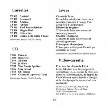 CD Taizé: Chants De La Prière A Taizé