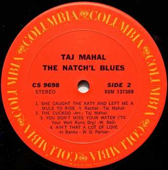 LP Taj Mahal: The Natch'l Blues