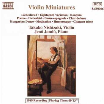 Album Jenö Jandó: Violin Miniatures