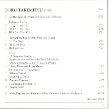 CD John Williams: To The Edge Of Dream / Toward The Sea / Vers, L'Arc-En-Ciel, Palma / Folios / Etc.