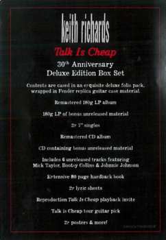 2LP/2CD/2SP/Zestaw pudełkowy Keith Richards: Talk Is Cheap (30th Anniversary Deluxe Edition Box Set) DLX | LTD
