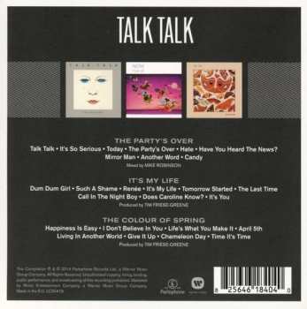 3CD/Zestaw pudełkowy Talk Talk: The Triple Album Collection