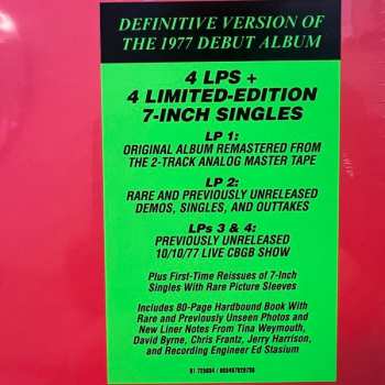 4LP/4SP/Zestaw pudełkowy Talking Heads: Talking Heads: 77 LTD | DLX