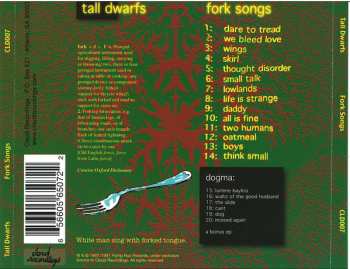 CD Tall Dwarfs: Fork Songs