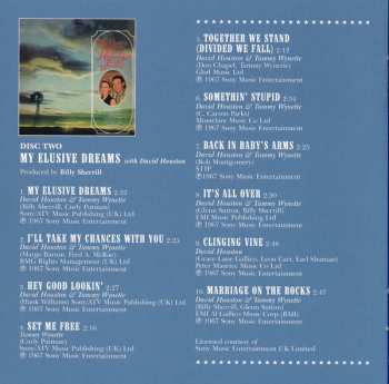 2CD Tammy Wynette: The Ways To Love A Man + Tammy's Touch + My Elusive Dreams + Inspiration