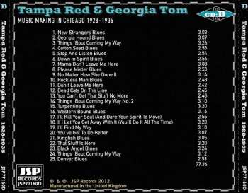 4CD/Zestaw pudełkowy Tampa Red: Music Making In Chicago 1928-1935