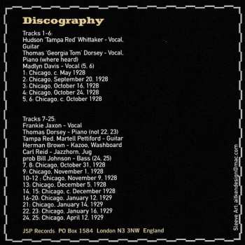 4CD/Zestaw pudełkowy Tampa Red: Music Making In Chicago 1928-1935