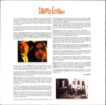 2LP Tangerine Dream: Alpha Centauri PIC