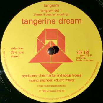 LP Tangerine Dream: Tangram