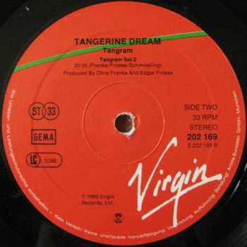 LP Tangerine Dream: Tangram