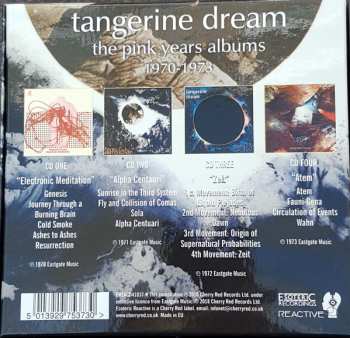 4CD/Zestaw pudełkowy Tangerine Dream: The Pink Years Albums 1970-1973
