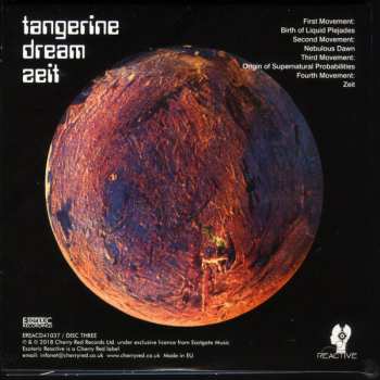4CD/Zestaw pudełkowy Tangerine Dream: The Pink Years Albums 1970-1973