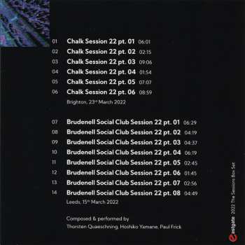 8CD/Zestaw pudełkowy Tangerine Dream: The Sessions Box Set (United Kingdom & Ireland 2022) LTD