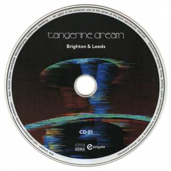8CD/Zestaw pudełkowy Tangerine Dream: The Sessions Box Set (United Kingdom & Ireland 2022) LTD