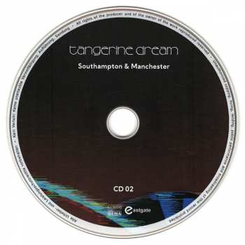 8CD/Zestaw pudełkowy Tangerine Dream: The Sessions Box Set (United Kingdom & Ireland 2022) LTD