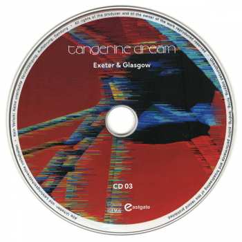 8CD/Zestaw pudełkowy Tangerine Dream: The Sessions Box Set (United Kingdom & Ireland 2022) LTD