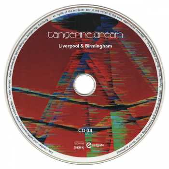 8CD/Zestaw pudełkowy Tangerine Dream: The Sessions Box Set (United Kingdom & Ireland 2022) LTD