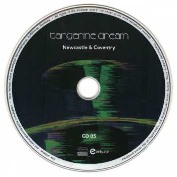 8CD/Zestaw pudełkowy Tangerine Dream: The Sessions Box Set (United Kingdom & Ireland 2022) LTD