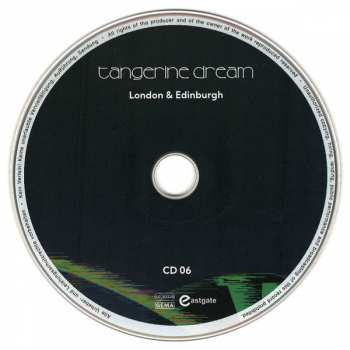 8CD/Zestaw pudełkowy Tangerine Dream: The Sessions Box Set (United Kingdom & Ireland 2022) LTD