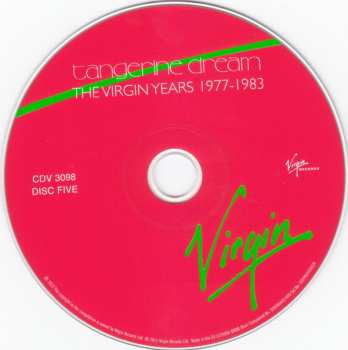 5CD Tangerine Dream: The Virgin Years 1977-1983