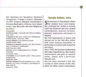 CD Georgia Sylleou: Astor Piazzolla - Κάποιος Μιλάει Στο Τάνγκο